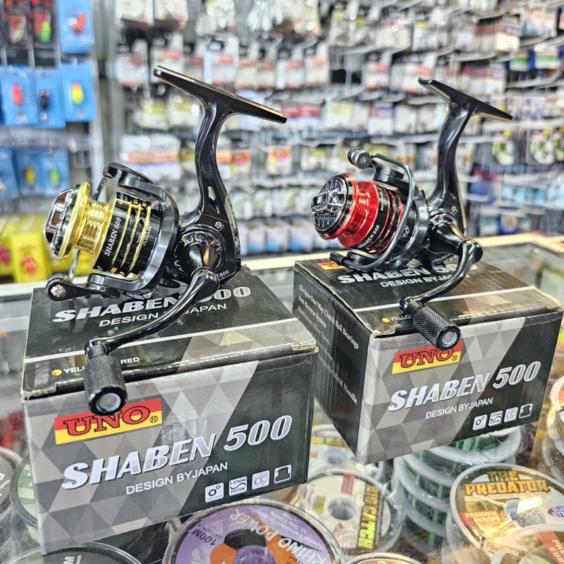 Reel Pancing Udang Mini UNO Shaben 500 One Way