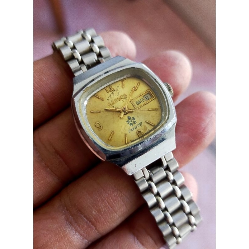 Jam Tangan Garuda Expo 70 Automatic Swiss Vintage Ladies Series.