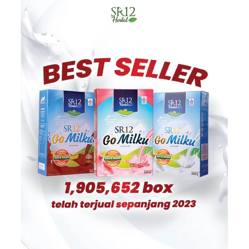 

GoMilku SR12 | Susu Etawa Bubuk | Original Stroberi Cokelat Gold