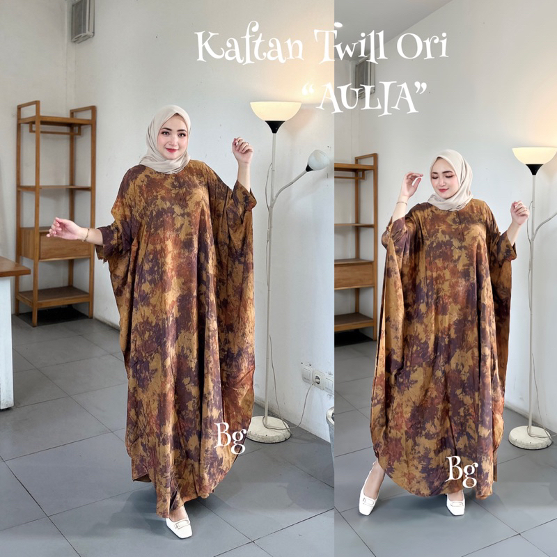 Kaftan twill Ori Motif Aulia bg collection