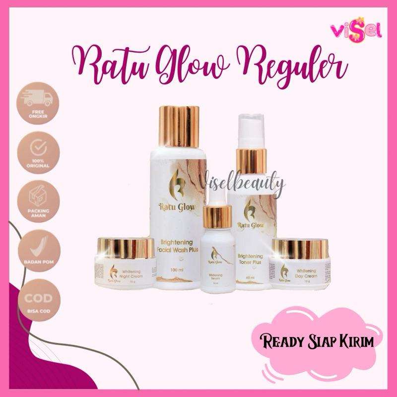 RATU GLOW REGULER PAKET RATU GLOW SKINCARE RATU GLOW ORIGINAL RATU GLOW BRIGHTENING RATU GLOW ACNE