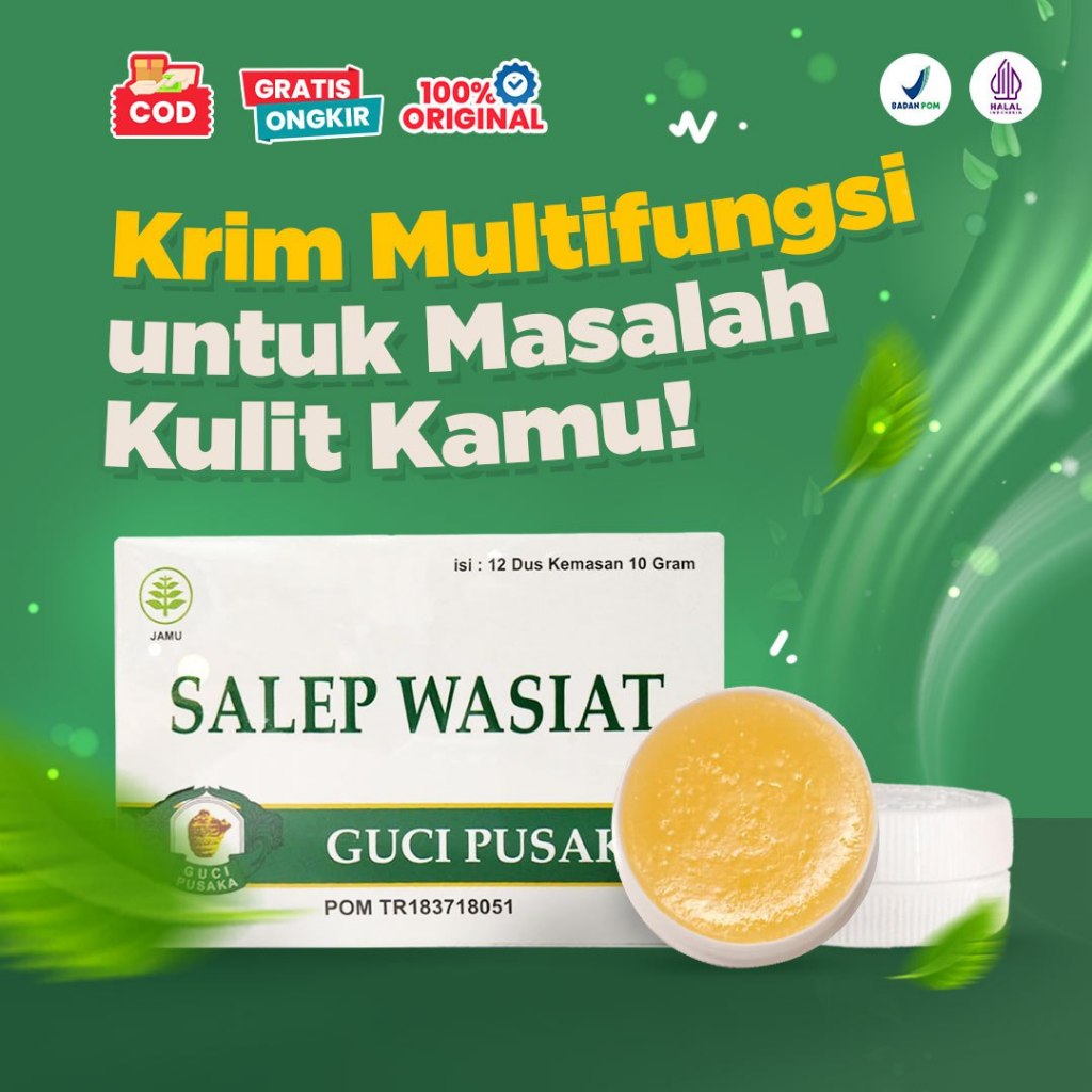 GUCI PUSAKA - Salep Kulit Guci Pusaka Multiguna 10gr