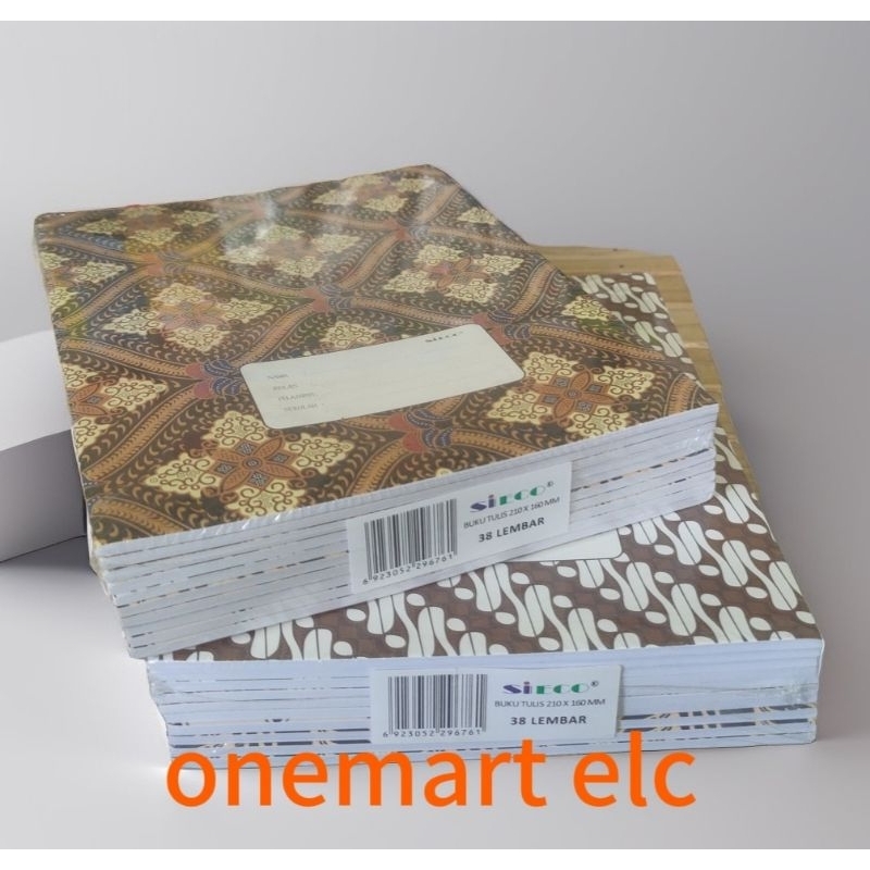 

BUKU TULIS BATIK SIECO 38LEMBAR 1PAK(10Pcs)