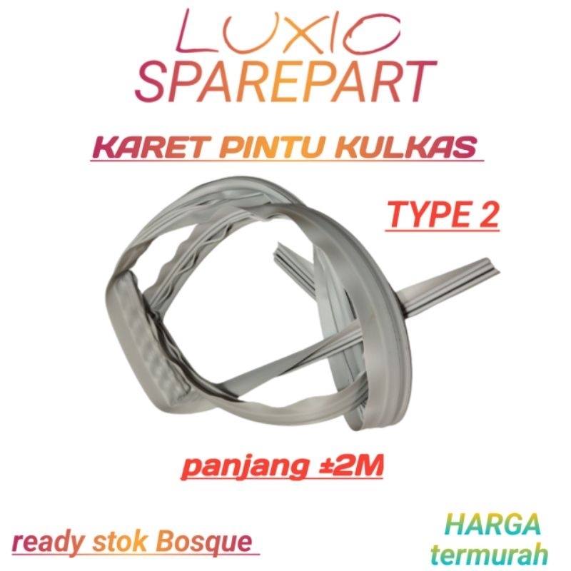 KARET PINTU KULKAS JEPIT BESAR TYPE 2 KARET KULKAS