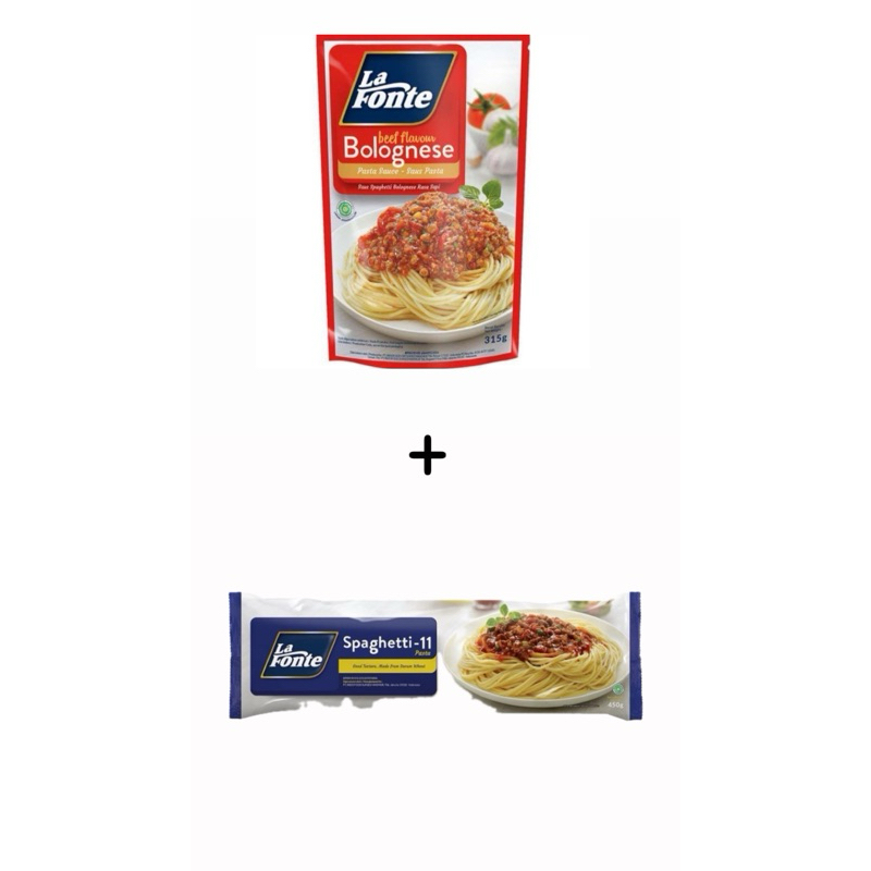 

paket spaghetti + bolognese