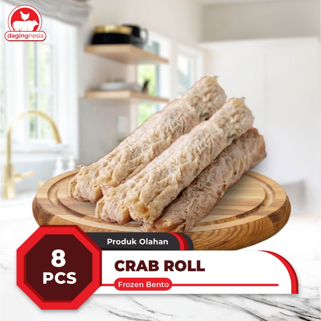 

Crab Roll / Kani Roll Premium Quality - Isi 8pcs