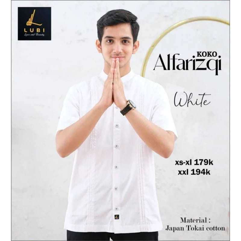 KOKO ALFARIZQI BY LUBI/KOKO PUTIH DEWASA/KOKO POLOS
