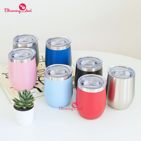 Bloomingdeal Tumbler Mug Telur Eggo Coffee Travel Cup 350ml / Mug Egg