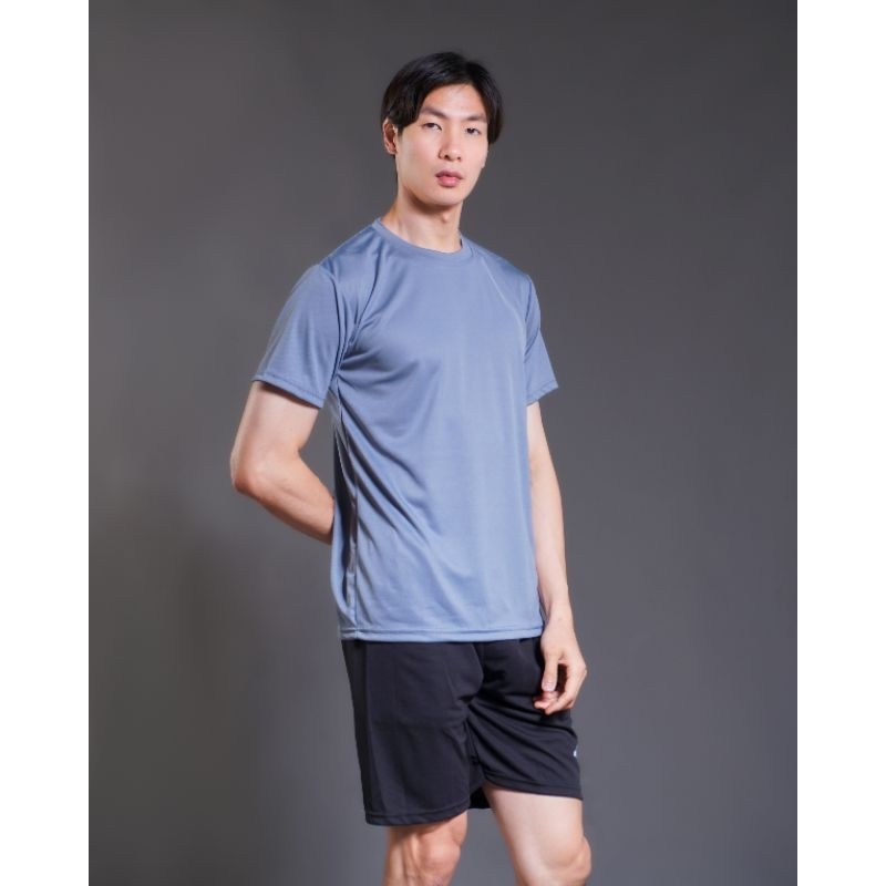 DISCOUNT KAOS POLOS OBLONG PRIA WANITA DRYFIT OLAHRAGA SPORT JERSEY M-XXL