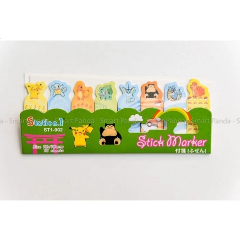 

Sticky Note Kertas Karakter Pokemon ST1-002