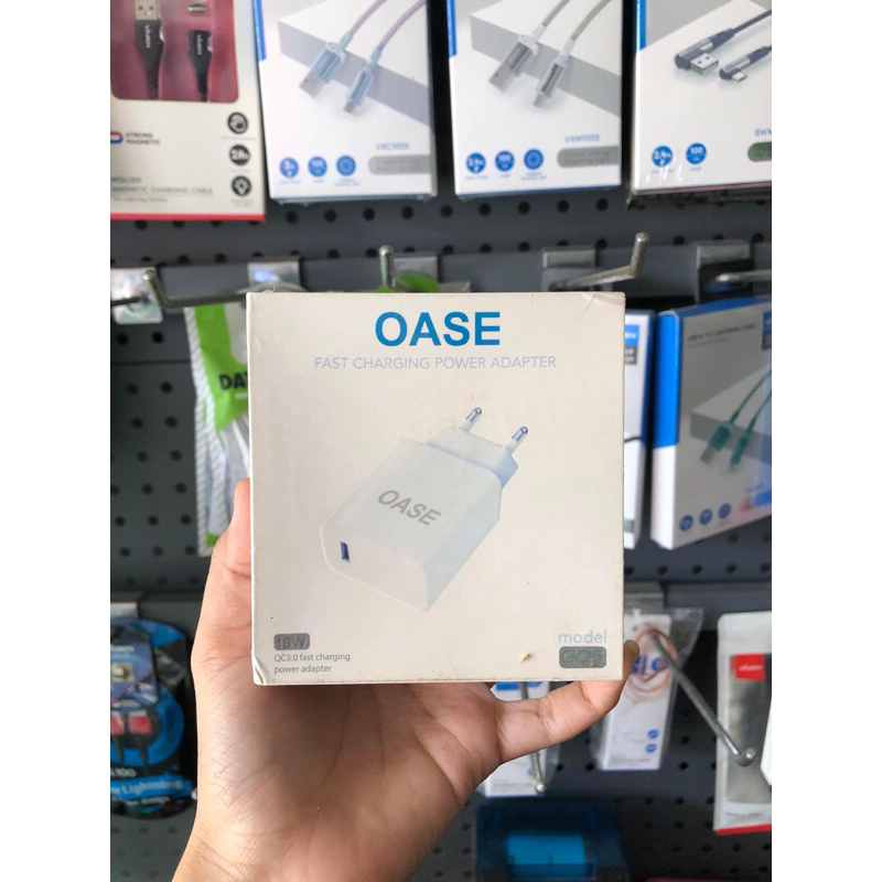 OASE Power Adapter GQ5 -  Support Fast Charging Batok Kepala Cas