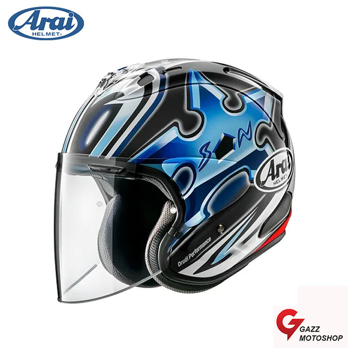 Arai VZ Ram Nakano Shuriken Silver