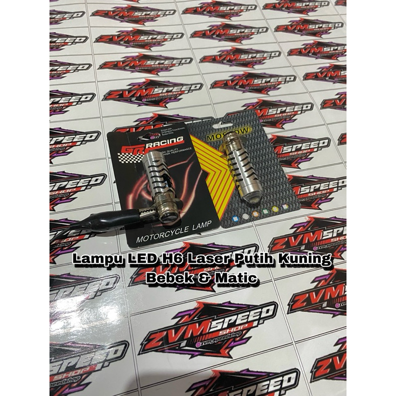 Lampu Laser H6 / Lampu Led H6 / Lampu Utama 2 Warna Terang