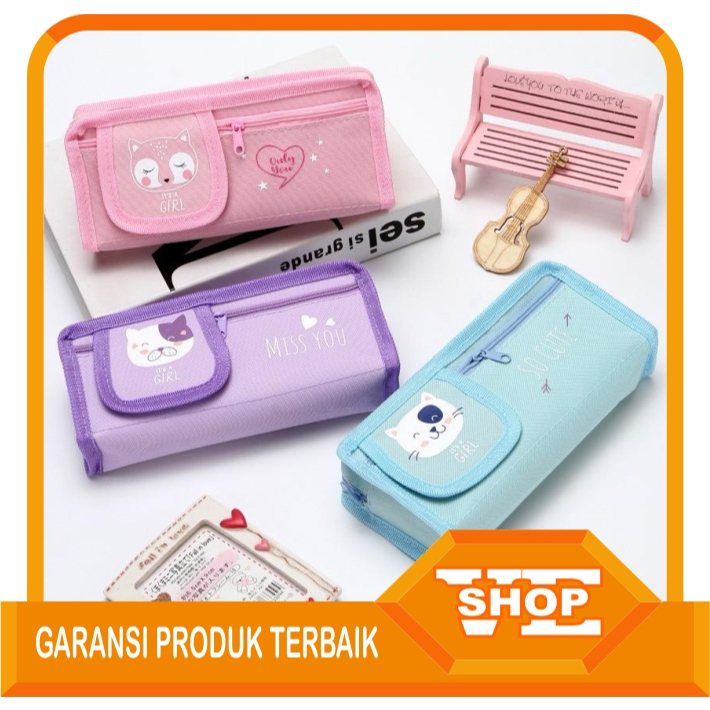 

✌️ Veshop ✌️ KP006 Kotak Pensil Karakter Imut/Lucu