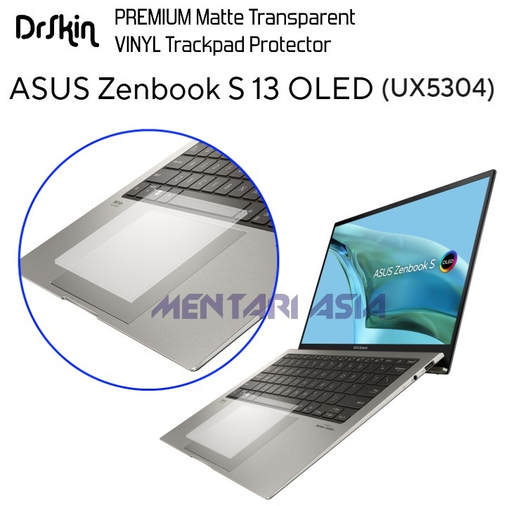 Touchpad Protector ASUS ZenBook S13 OLED UX5304 - DrSkin PREMIUM Matte Vinyl