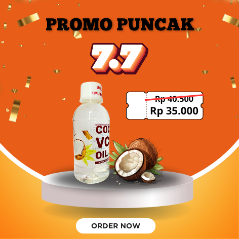 

COCO VCO OIL (Virgin Coconut Oil) Original | Minyak Kelapa Murni 100%