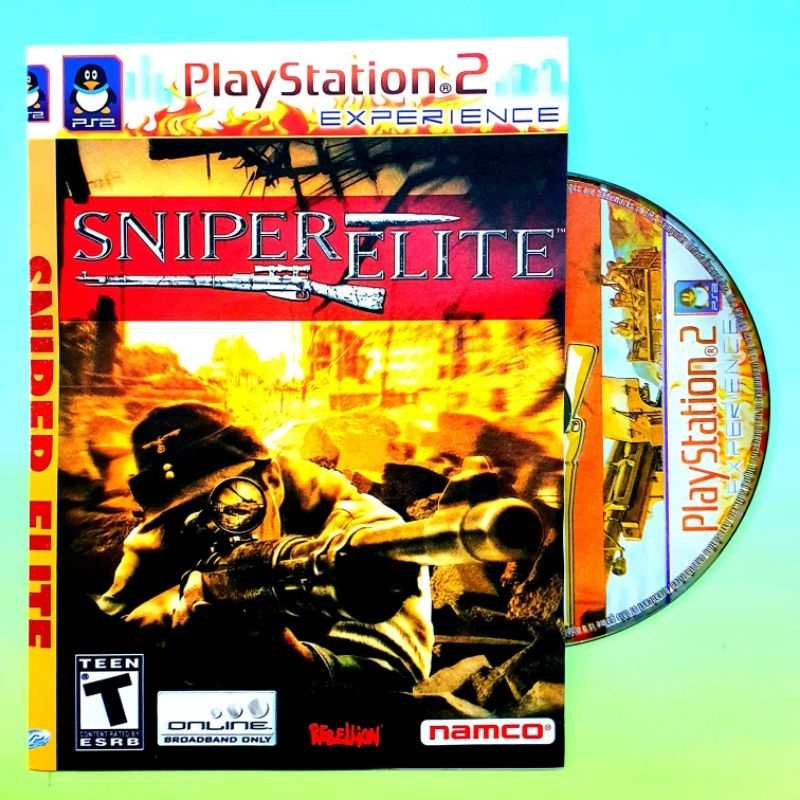 KASET PS2 SNIPER ELITE-KASET PS 2 SNIPER-KASET PS2 FULL LENGKAP-KASET PS2-KASET PS 2 LENGKAP MURAH F