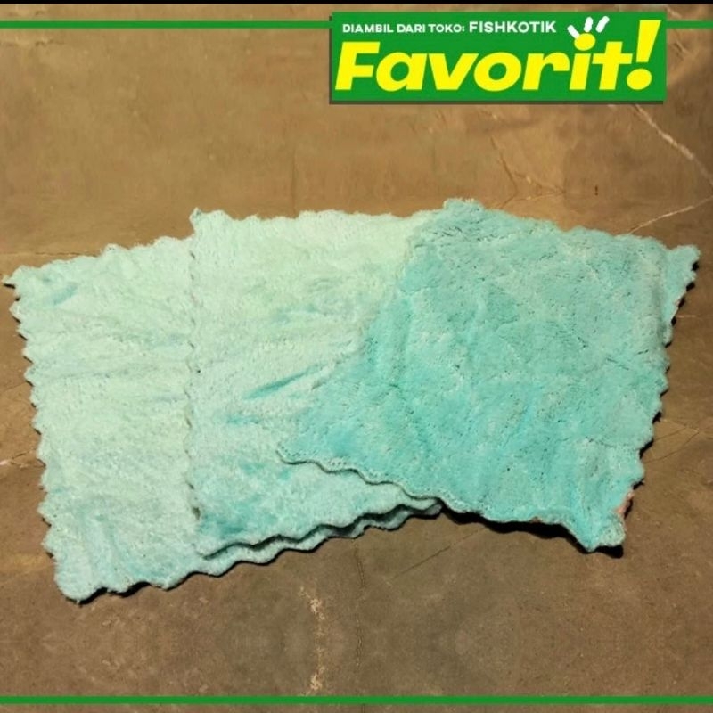 Lap Microfiber Aquarium Ikan Hias Aquascape Rahasia Kaca Bening Bersih