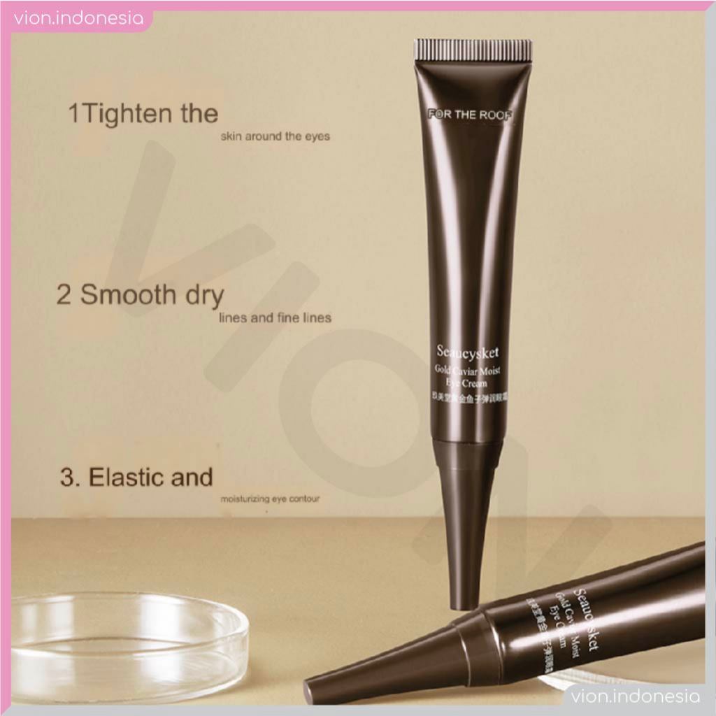 JOMTAM Retinol Eye Cream Caviar Krim Mata Anti Penuaan Menghilangkan Kantung Mata RO007 - ZO