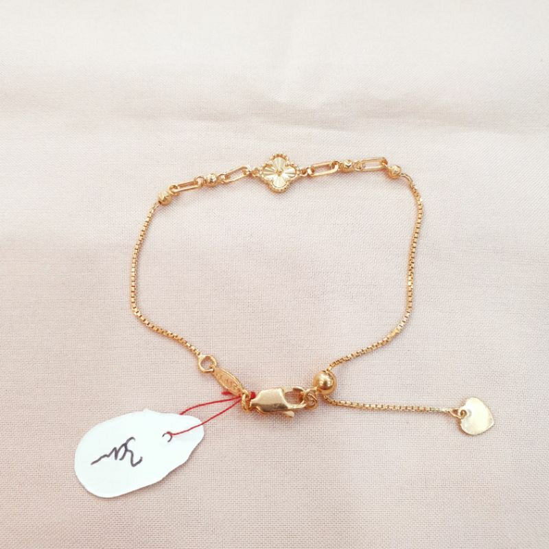 Gelang serut emas asli kadar 300 6K