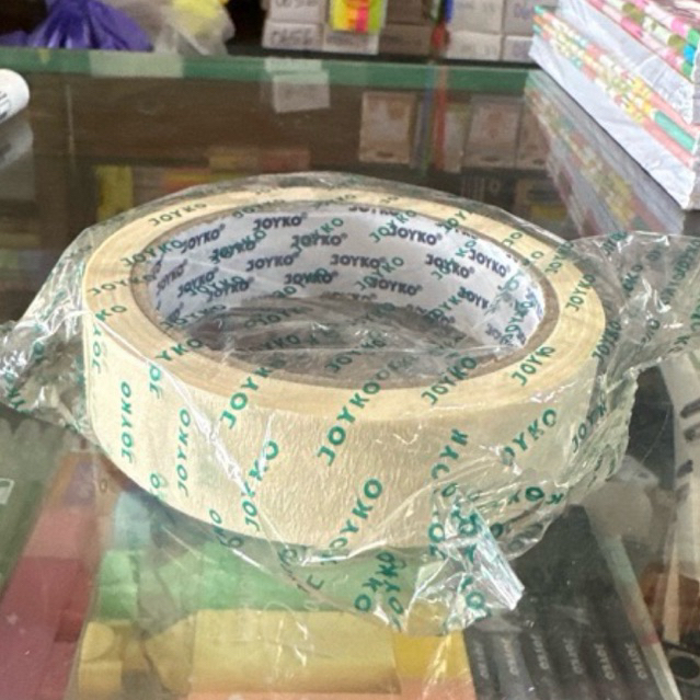 

Lakban kertas 1" / Masking tape / Isolasi Selotip Kertas 24mm 1 inch Joyko