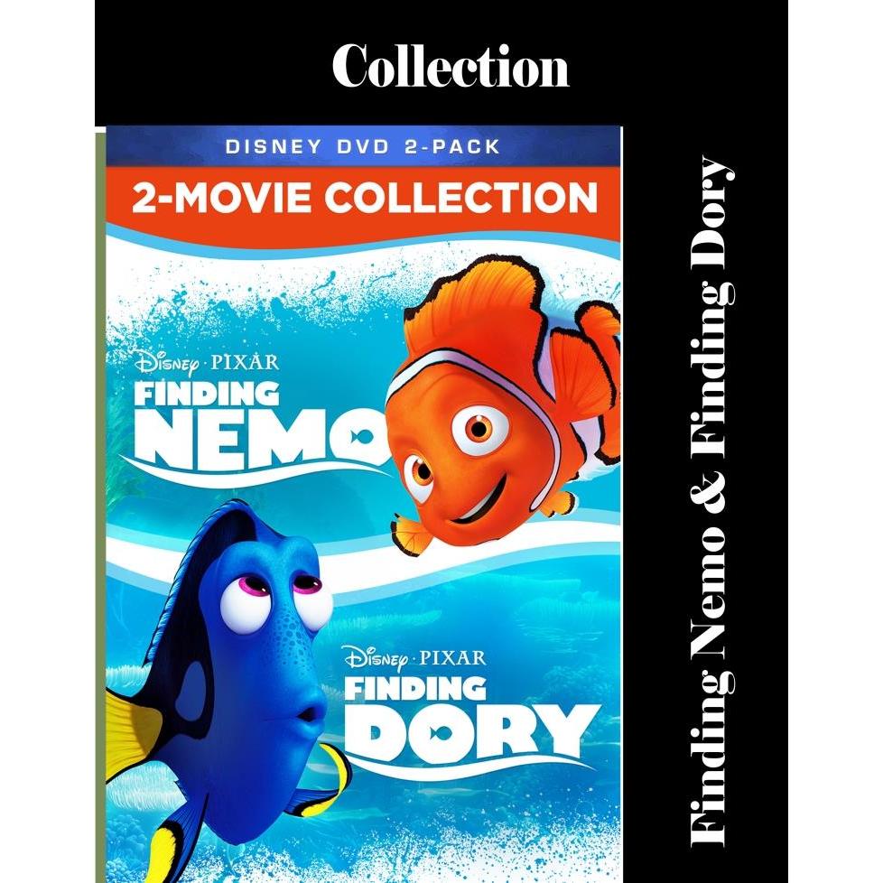 DVD - Finding Nemo & Dory Collection (2003 - 2016)