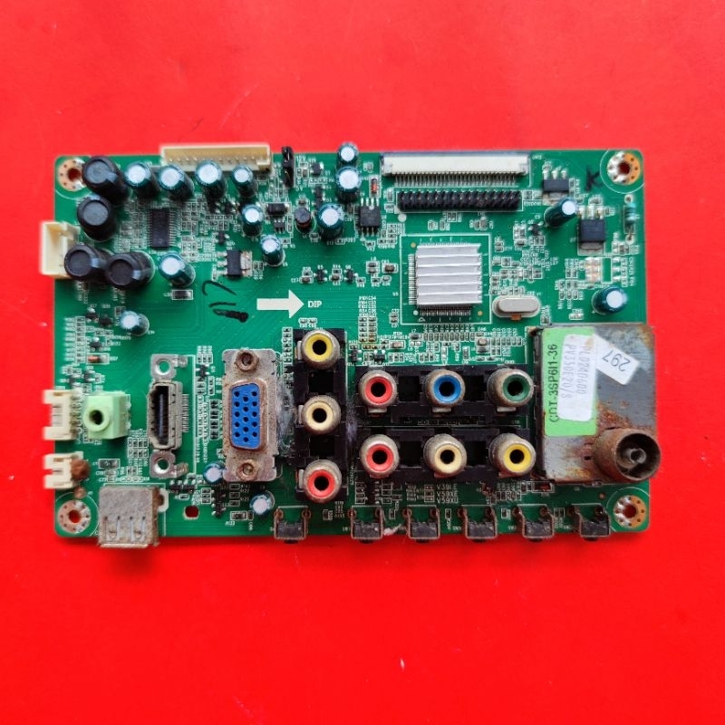 MB MOBO MAINBOARD TV POLYTRON PLD 24D600 PLD 24D600 PLD 24D600W