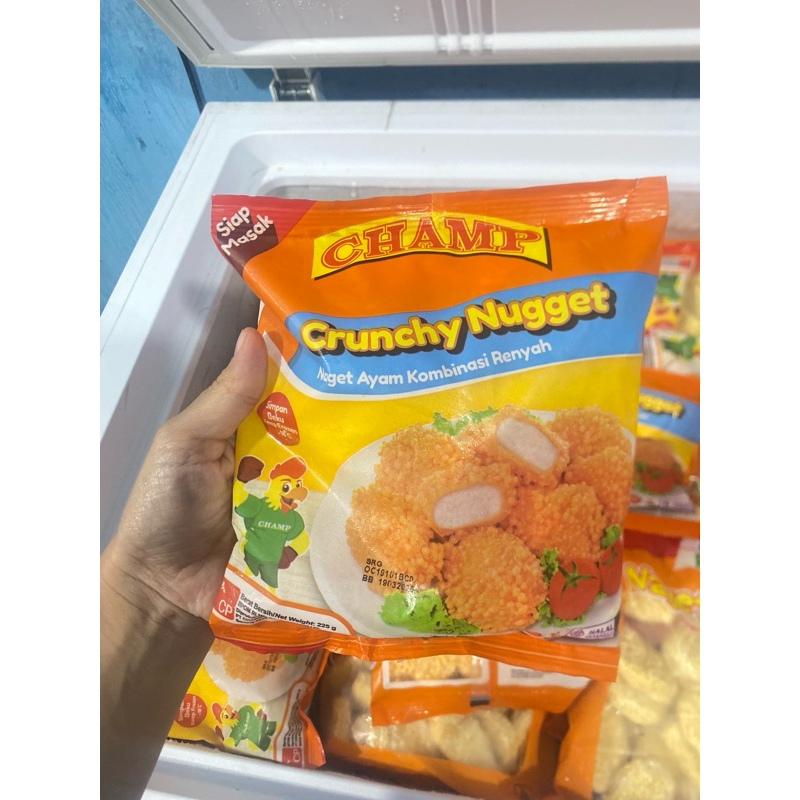 

Naget champ Cruncy 225gr