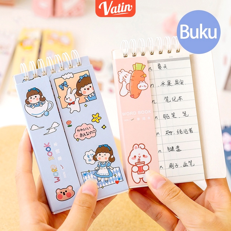 

NOTEBOOK RING PANJANG BERANEKA MOTIF/BUKU CATATAN PANJANG/BUKU TULIS RING-Vatin_Shop