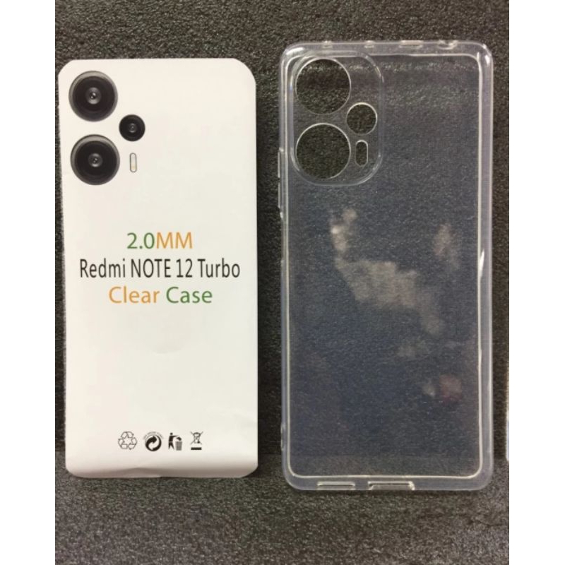 Jelly case silikone bening Redmi Note 12 Turbo