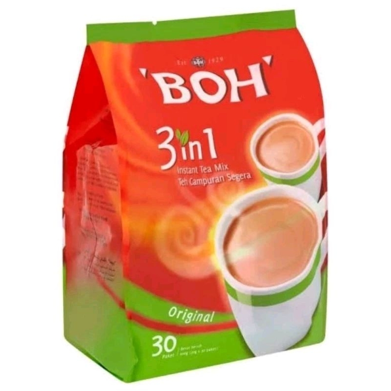 

BOH Teh 3 in 1 Instant Milk Tea Teh Tarik Original - 1 Sachet (20 gr)