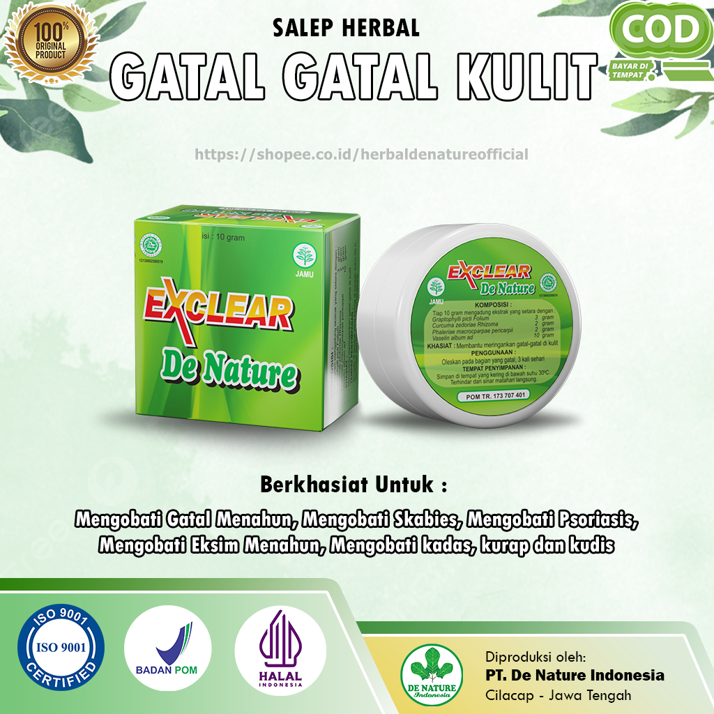 Salep Gatal-Gatal Exim Bisul Alergi Original Denature OBAT GATAL GATAL ANAK GATAL ALERGI OBATI CACAR