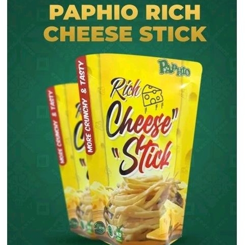 

Rich Cheese Stik Snack stik keju nek kaya akan keju makanan ringan kekinian camilan super enak halal UMKM asli Indonesia tresnan approved