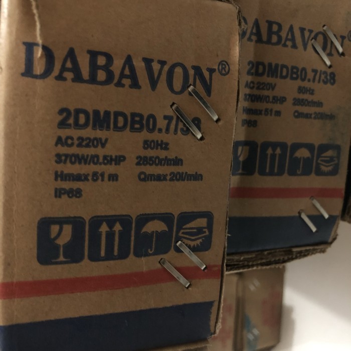 DABAVON 2 DMDB 0.7/38 KABEL 30 M / DABAVON SUBMERSIBLE 2 INCH 1/2 PK