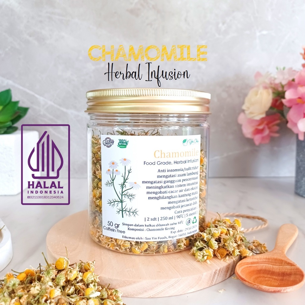 

TOP GRADE German Chamomile Flower Tea 50 Gr