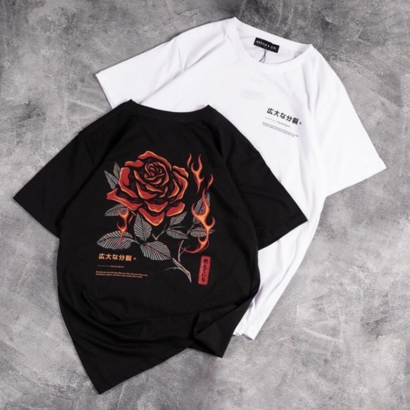 Fennel Kaos Oversized Copyright T-Shirt Cowok Premium