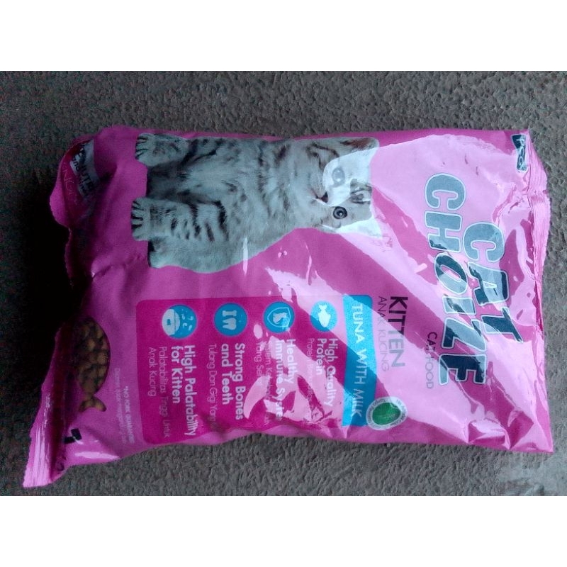 pakan/pur/pelet Kucing 1 Kg Merk Cat Choize