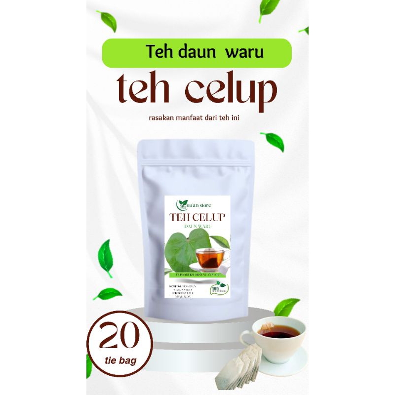 

TEH CELUP DAUN WARU ISI 20 BAG