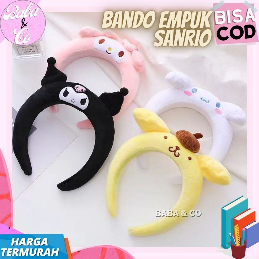 BANDO BONEKA EMPUK SANRIO BANDO LUCU SANRIO BANDO BATAL TEBAL SANRIO COD