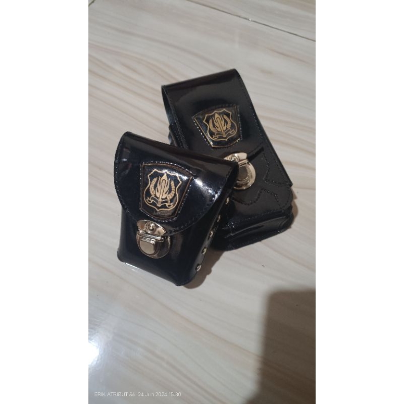 Sarung HP logo Satpam Sarung Borgol logo Satpam
