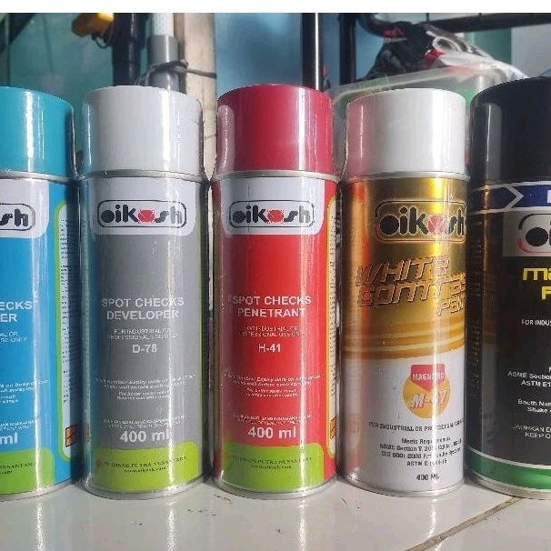 KF7 Oikosh Penetrant Developer Cleaner WCP  MPI