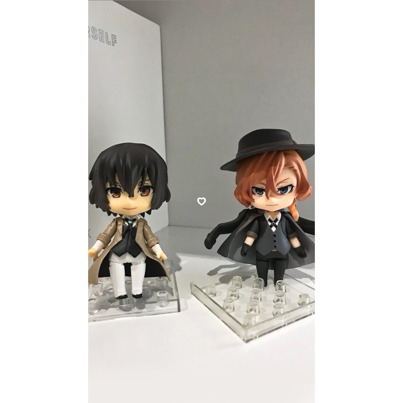 READY STOCK NENDOROID NENDO ACTION FIGURE CHUUYA NAKAHARA DAZAI OSAMU PRELOVED FAKE