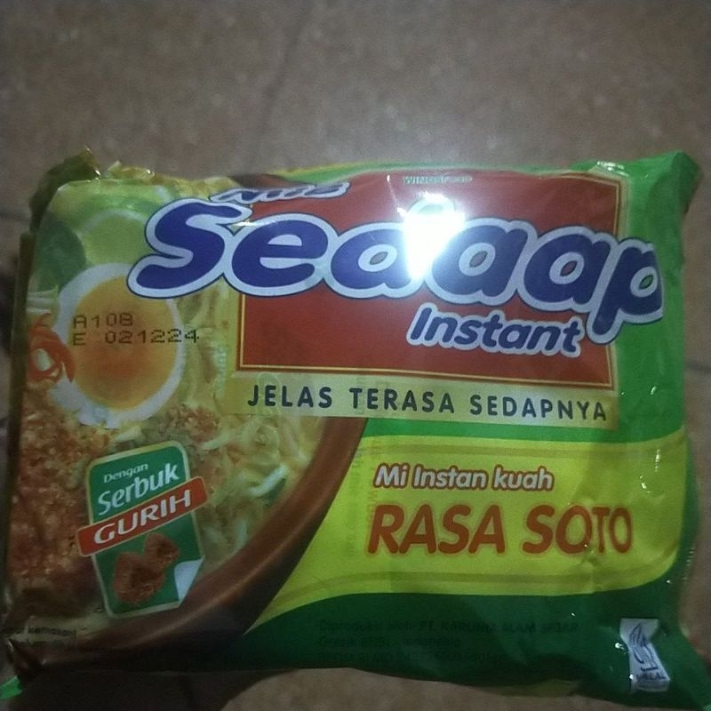 

Mie sedap rasa soto
