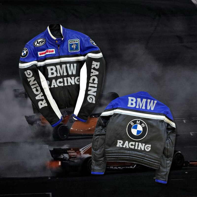 IAMYOURQL - BMW Racing Race Jacket Leather