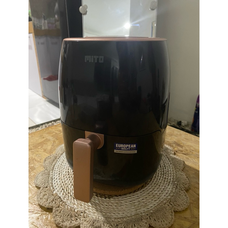 Preloved MITO Air Fryer Digi Fry Go AF2 3L - Black Gold