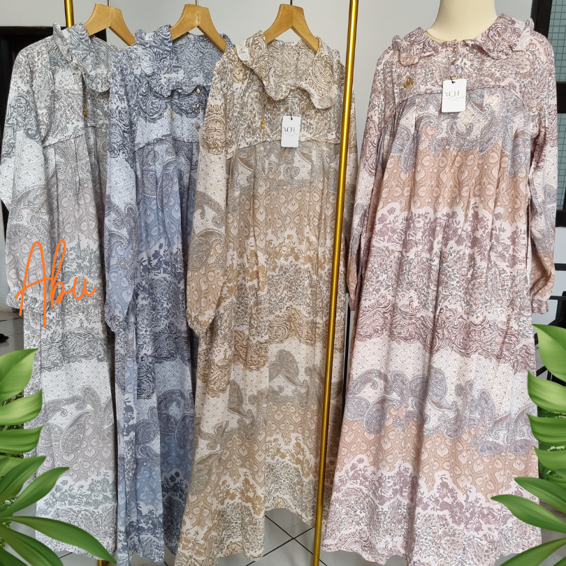 Gamis GH blouse atasan tunik kemeja hijab set celana muslim kerudung wanita kondangan busui pesta dr