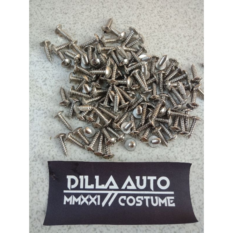 BAUT BODY / BAUT SEKRUP STAINLESS BODY YAMAHA UNIVERSAL