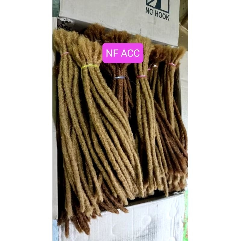 rambut gimbal rambut sambung sintetis