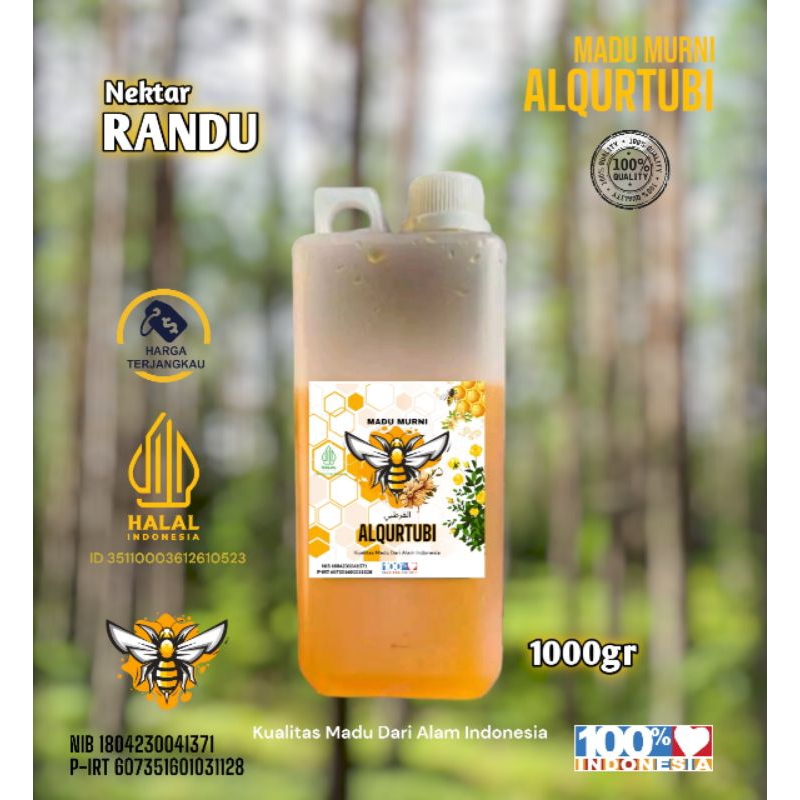 

[ GROSIR ] Madu Murni RANDU 1KG - Madu Murni ALQURTUBI