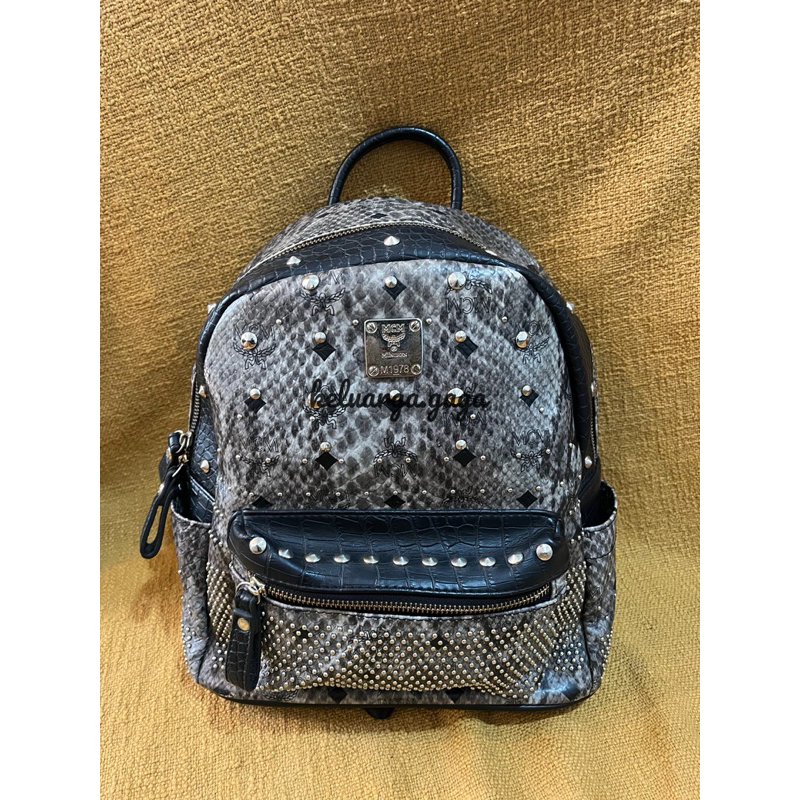 MCM Backpack Leather